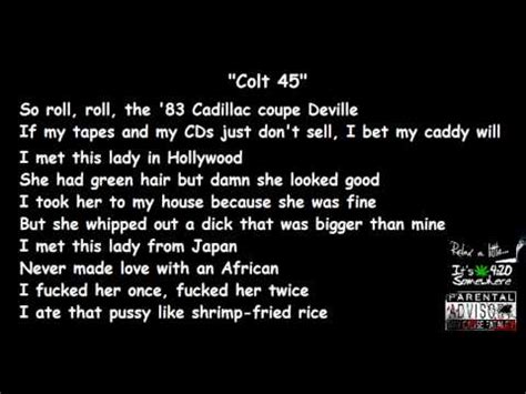 colt 45 and two 8 six karaoke